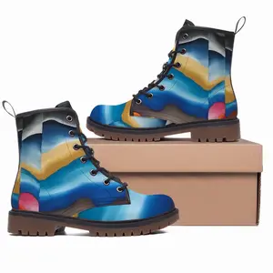 Men My Hokusai 9 Leather Work Boots