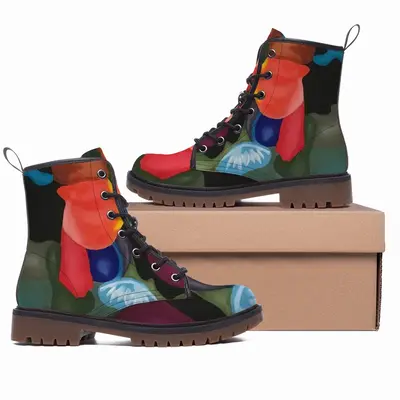 Men My Hokusai 16 Leather Work Boots