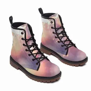 Men Sky With Three Suns (2014) Leather Work Boots