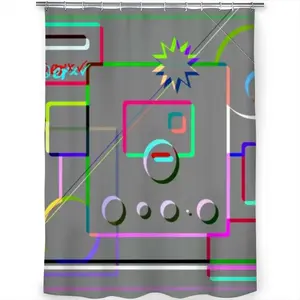 C_V_Bcx_5 Shower Curtain (Multi-Size)