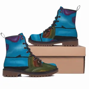 Men My Hokusai 14 Leather Work Boots