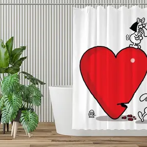 Axing Love Shower Curtain (Multi-Size)