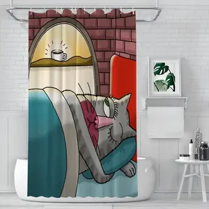 Morning Macchiato Shower Curtain (Multi-Size)