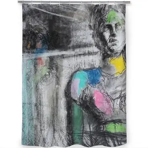 Almost Still Life Synthesis Shower Curtain (Multi-Size)