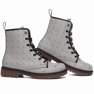 Men Beautiful Squares Leather Work Boots