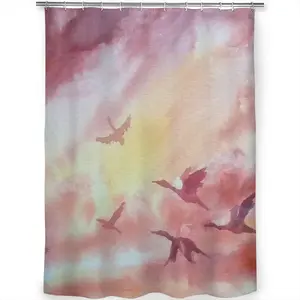 Cranes Shower Curtain (Multi-Size)