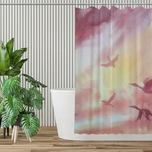 Cranes Shower Curtain (Multi-Size)