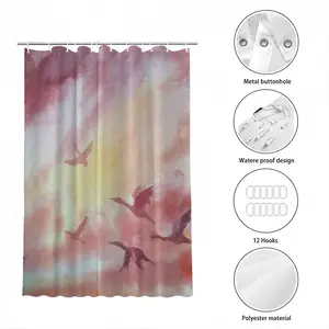 Cranes Shower Curtain (Multi-Size)