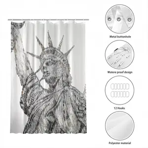 The Statue Of Liberty Shower Curtain (Multi-Size)