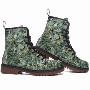 Men In Greens Leather Work Boots