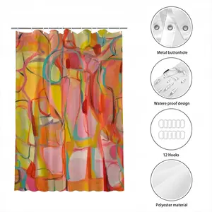 Etheric Cities Shower Curtain (Multi-Size)