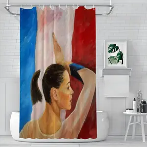 Claire Martin Shower Curtain (Multi-Size)