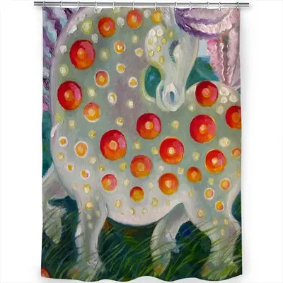 Lucky Pony Shower Curtain (Multi-Size)