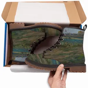 Men The Cabbage Field Leather Work Boots