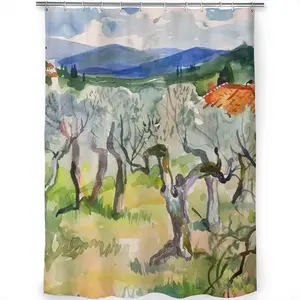 Olive Trees Shower Curtain (Multi-Size)