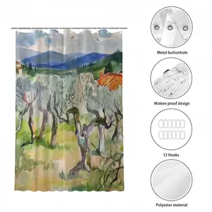 Olive Trees Shower Curtain (Multi-Size)