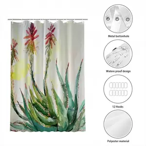 Aloe Shower Curtain (Multi-Size)