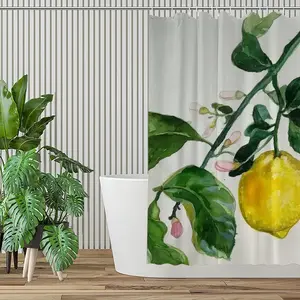 Lemon Branch Shower Curtain (Multi-Size)