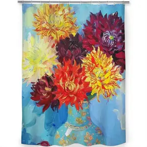 “Oriental Motif” Shower Curtain (Multi-Size)