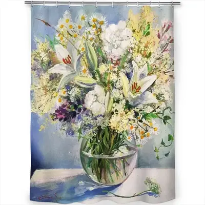 Summer Flowers Shower Curtain (Multi-Size)