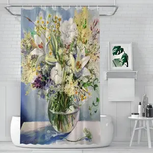 Summer Flowers Shower Curtain (Multi-Size)