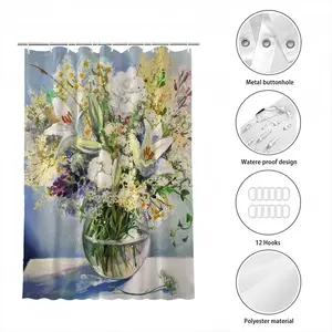 Summer Flowers Shower Curtain (Multi-Size)