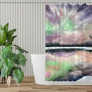 Aurora Borealis Shower Curtain (Multi-Size)