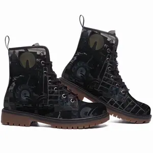 Men The Birth Of The Combine Leather Work Boots