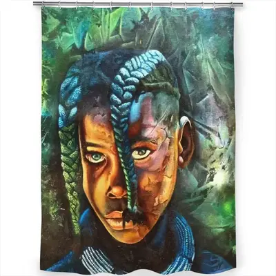 African Youngster Shower Curtain (Multi-Size)