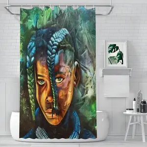 African Youngster Shower Curtain (Multi-Size)