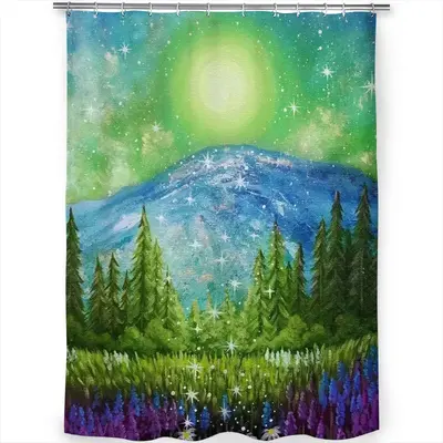 Mysterious Full Moon Shower Curtain (Multi-Size)