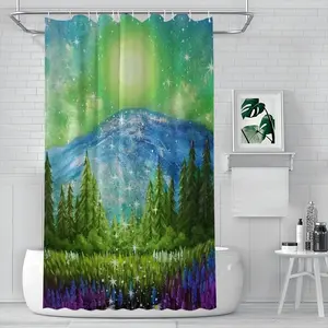 Mysterious Full Moon Shower Curtain (Multi-Size)