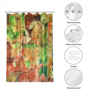 Plate 2 Shower Curtain (Multi-Size)