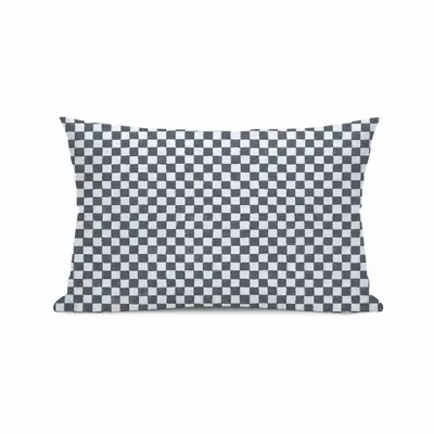 Black-And-White Polyester Pillow (Rectangle, Multi-Size)