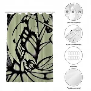 Corrosion 7 Shower Curtain (Multi-Size)