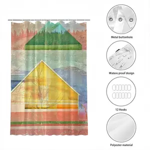 Phases Shower Curtain (Multi-Size)