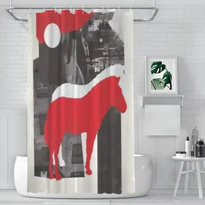 Wwf Przewalskis Horse Shower Curtain (Multi-Size)