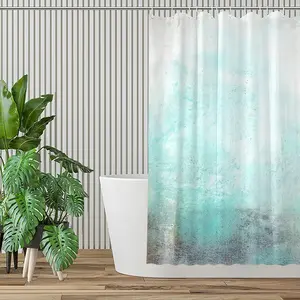 Calm Of The Blue Shower Curtain (Multi-Size)