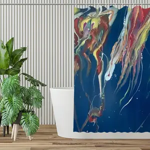 Jellies Below Shower Curtain (Multi-Size)