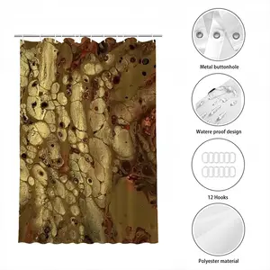 Pure Gold Shower Curtain (Multi-Size)