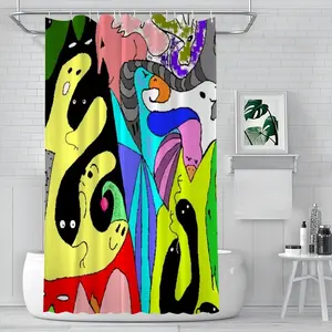 Bedlam 10 Shower Curtain (Multi-Size)