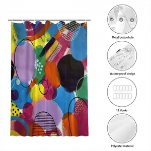 Circle Shower Curtain (Multi-Size)