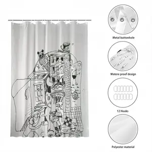 Untitled Shower Curtain (Multi-Size)