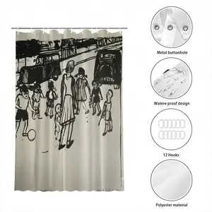 Street Kids Shower Curtain (Multi-Size)