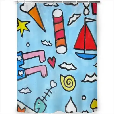 Seaside Shower Curtain (Multi-Size)