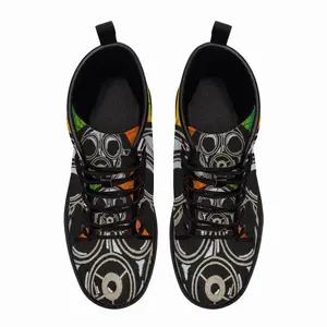 Men Earth Pandemic Interior Decor Street Art Leather Work Boots