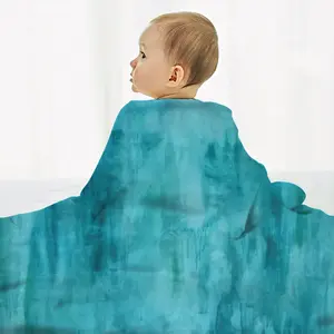 The Sea Baby Flannel Blanket (Horizontal)