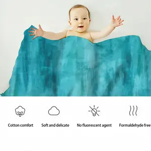 The Sea Baby Flannel Blanket (Horizontal)