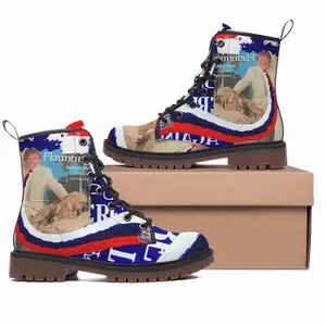 Men Great Again - Flag Usa Trump Putin Street Art Interior Design Decor Ideas Leather Work Boots