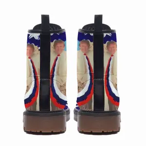 Men Great Again - Flag Usa Trump Putin Street Art Interior Design Decor Ideas Leather Work Boots